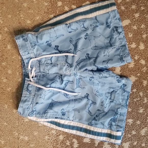 Boys swim trunks dog print - Picture 1 of 2